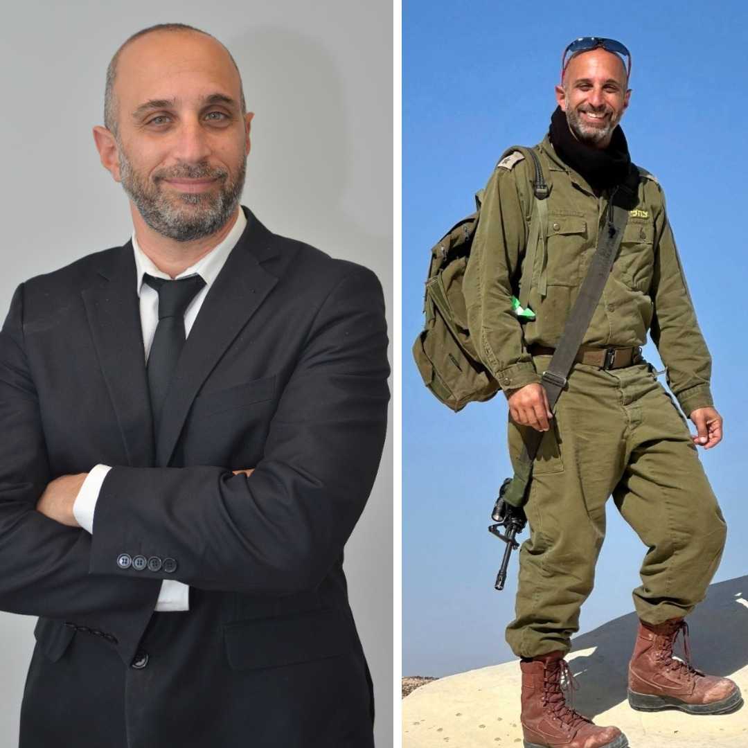 מילואימניק עצמאי טל מתוק. חבר בקהילת עסקים של מילואימניקים עסק במדים התומכים במשרתי מילואים עצמאיים