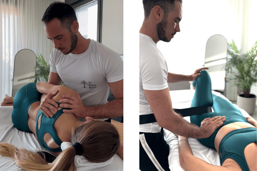 עסק של מילואימניק לב פבלוב, ספורטתרפיסט קליניקה לטיפול בכאבים, קהילת עסק במדים תומכת בעסקים של מילואימניקים